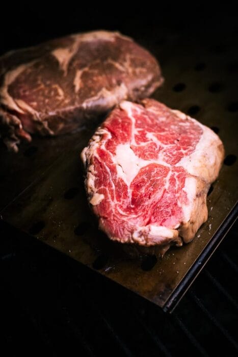 Steak op grillgrates