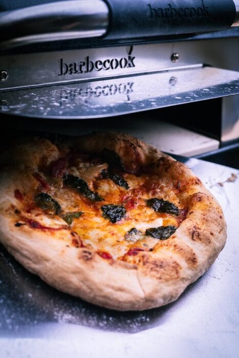 Pizza Margherita BBQ barbecook magnus