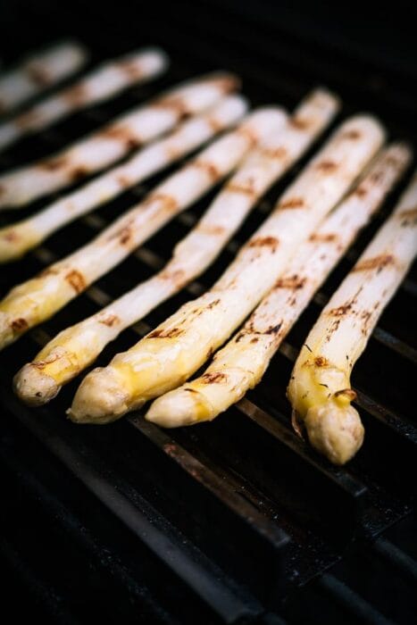 Gegrilde asperges