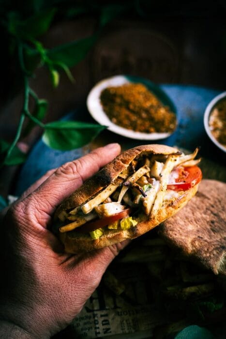 Kebab van knolselder