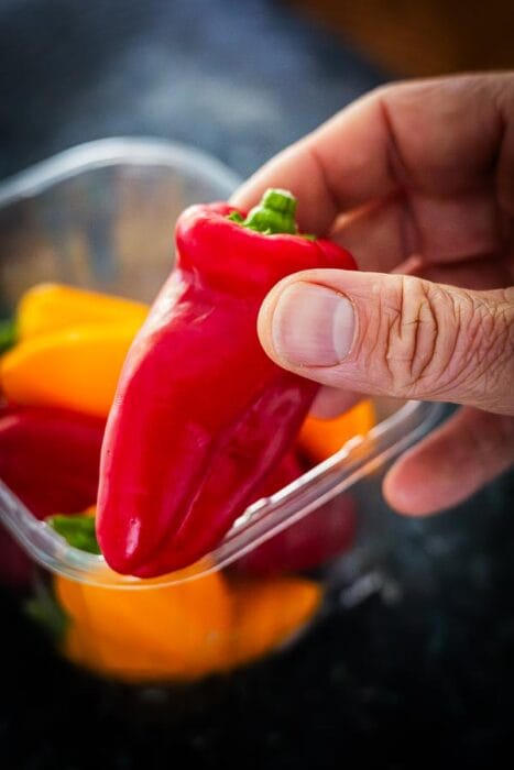 Zaadloze snack paprika recept hoogstraten