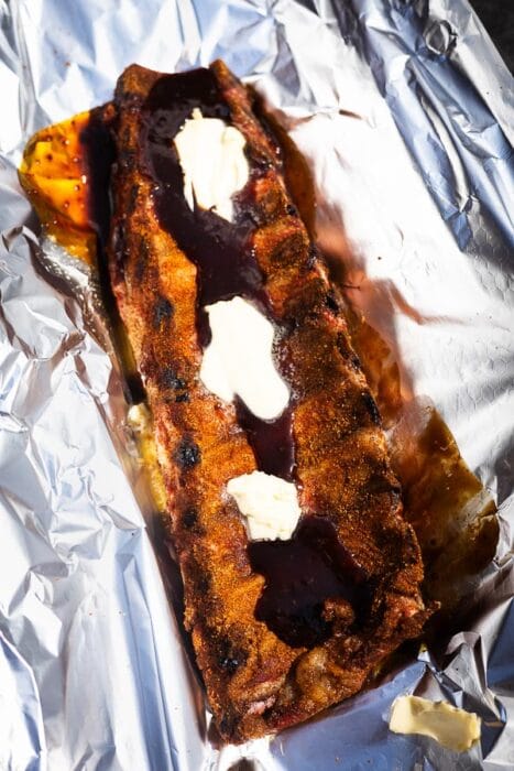 321 methode ribbetjes op de BBQ