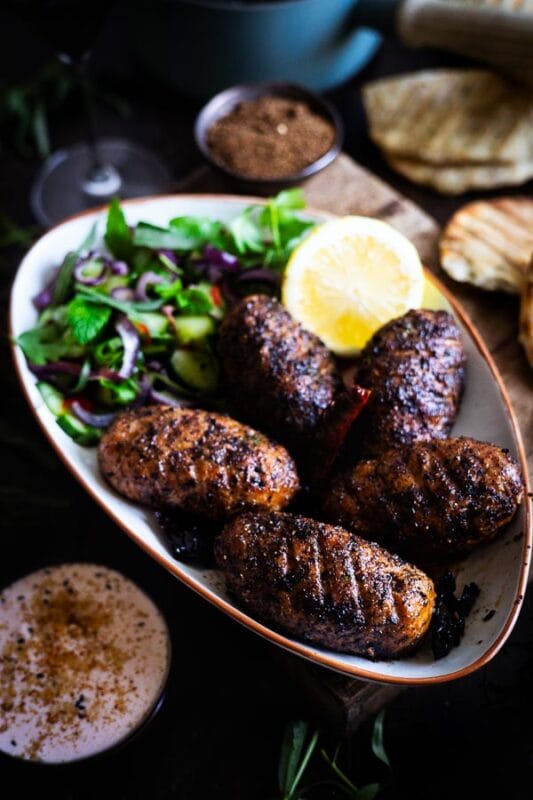 Internationale BBQ recepten uit Afrika. Lamskofta van de bbq
