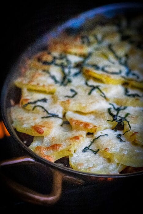 Italiaanse gehaktschotel op de BBQ