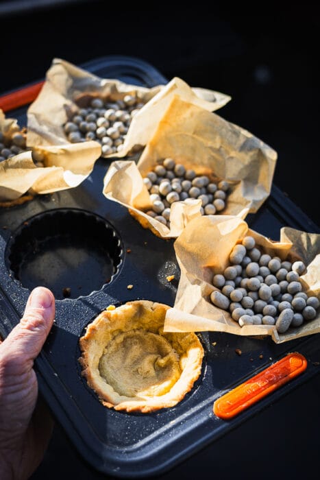 Frangipanetaart op de BBQ