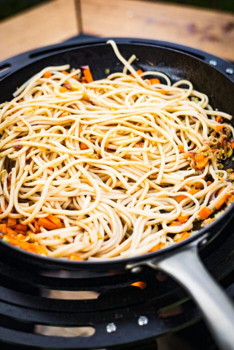 wokken op de plancha