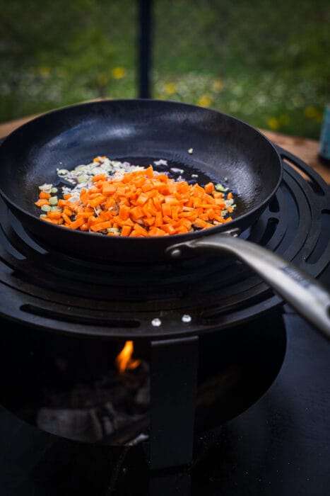 wokken op de plancha