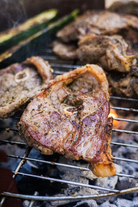 Franse BBQ recepten - gegrilde lamsboutsnede