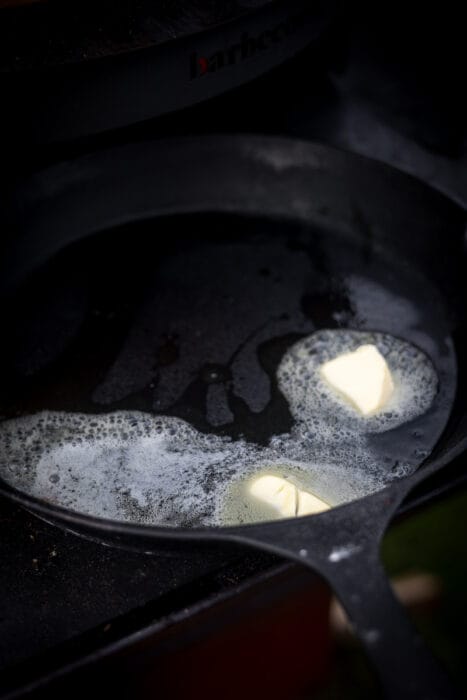 Dessert Pizza met appel en calvados