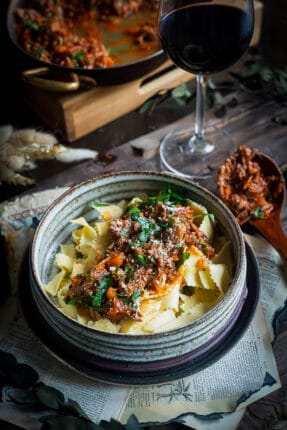 Lamsragout van de BBQ met Pulled Lamb