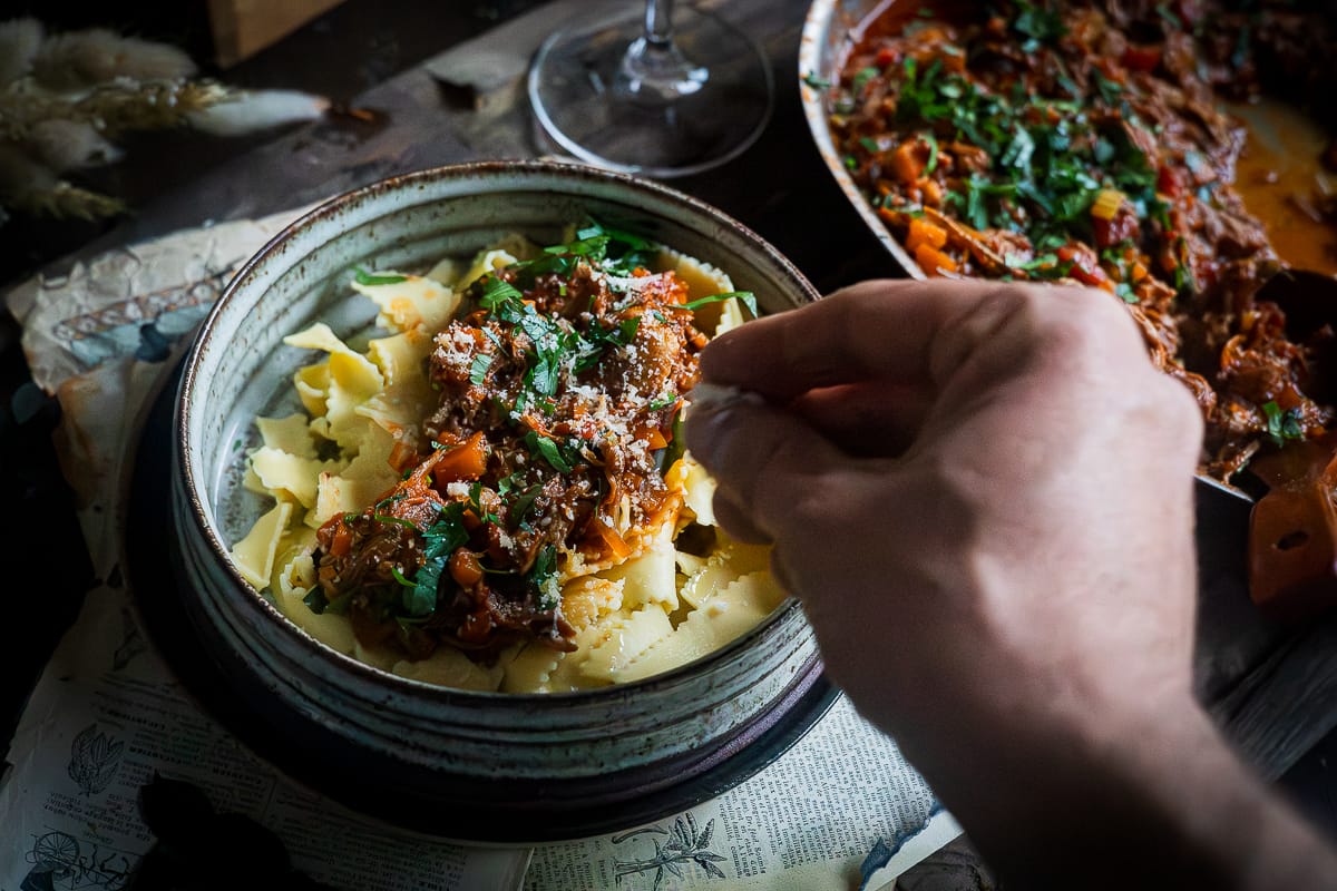 lamsragout van de BBQ