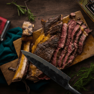 Hoe bereid je een côte de boeuf op de BBQ?