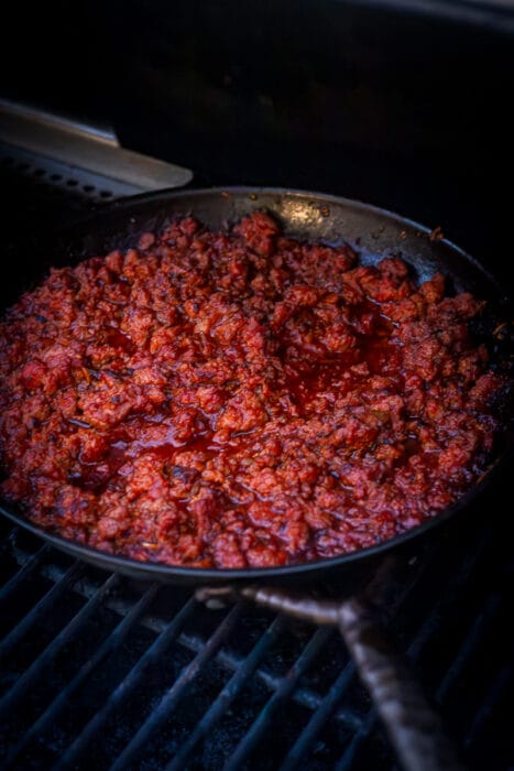 Sloppy Joe van de BBQ