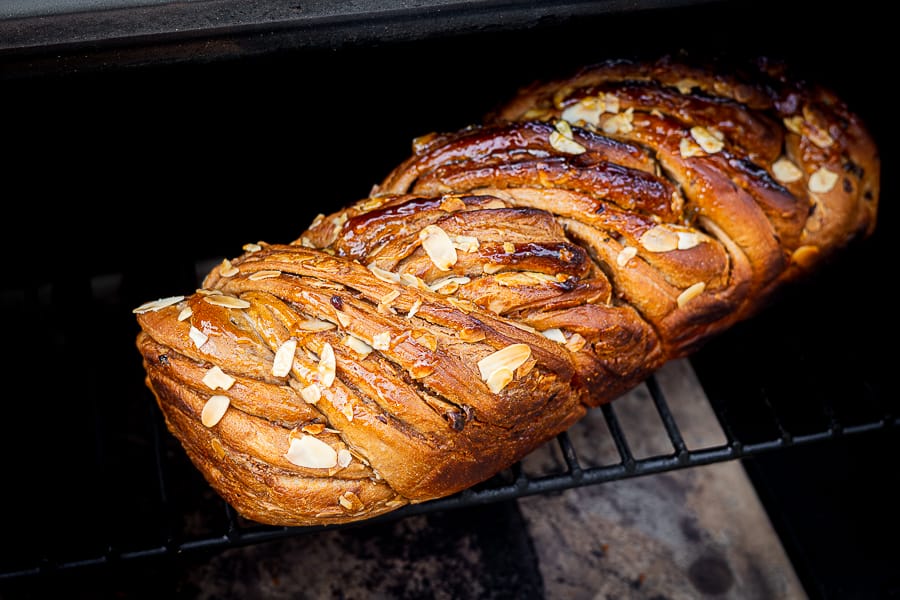 Speculaas vlecht brood op de BBQ