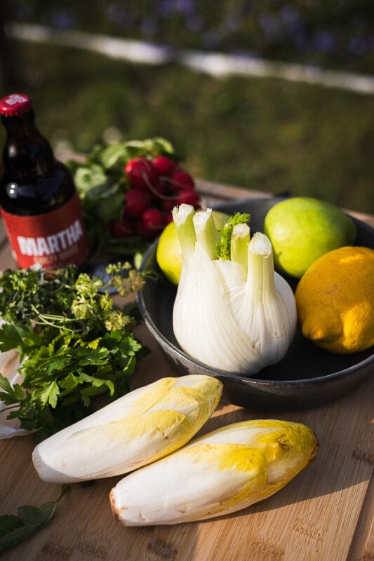 Witloof venkel salade