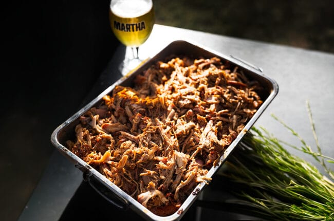 Eerste keer pulled pork maken op de BbQ